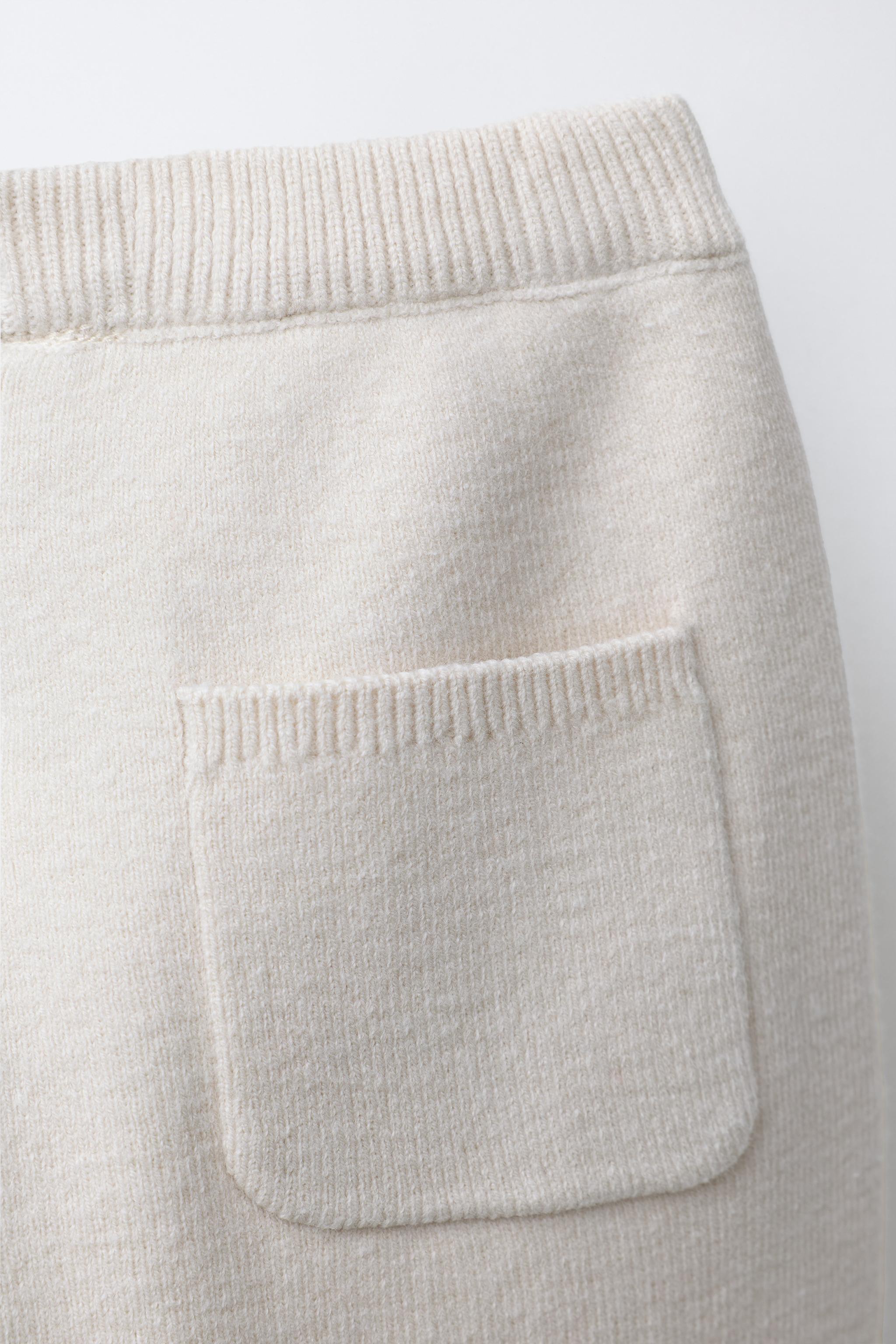 PANTALON DE JOGGING EN MAILLE